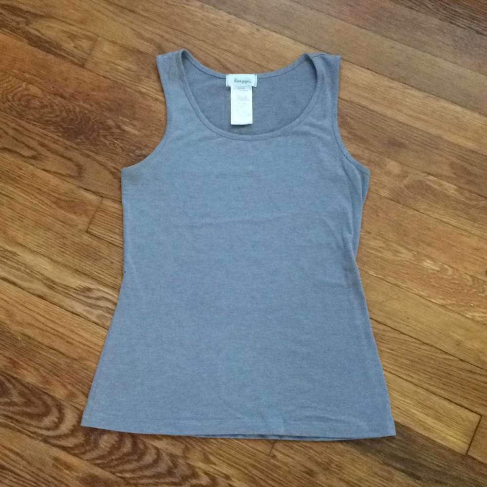 Biaggi Blue/Gray Soft Tank Top
